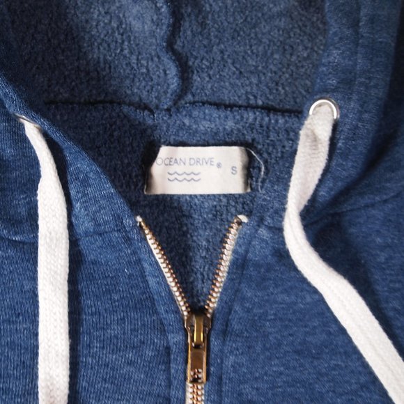 Santa Cruz Hoodie, Navy/Hot Pink, Ladies Size Small, Graphics on Sleeve - Picture 2 of 5